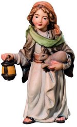 Young Shepherdess & Lantern<br>Dolfi Matteo Figure
